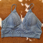 Adjustable Pull-Over Lace Longline Silhouette With Removable Padding