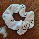 Smiley Face Hair Scrunchie