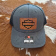 Harley Emblem Trucker Hat
