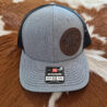 OVERTIME HOURS Est. 2023 Round Patch Hat