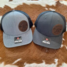 OVERTIME HOURS Est. 2023 Round Patch Hat