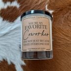 You’re My Favorite Coworker Cursive 100% All Natural Soy Candle