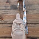 Crisala Sling Nylon Crossbody Bag with Strap