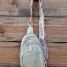 Crisala Sling Nylon Crossbody Bag with Strap