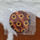 2 Piece Printed Pattern Car Neoprene Coasters