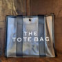 Clear Large The Tote Bag and Pouch 2 Piece Set