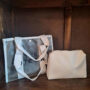 Clear Large The Tote Bag and Pouch 2 Piece Set