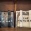 Clear Large The Tote Bag and Pouch 2 Piece Set