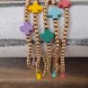 Beaded Cross Stretch Bracelets