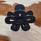 Sweet Hollowed Flower Shape Claw Clip
