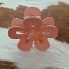 Sweet Hollowed Flower Shape Claw Clip
