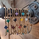 Beaded Cross Stretch Bracelets