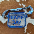 Game Day Patch Letters Stadiium Approved Clear Crossbody with Glitter Trim