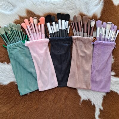 13 Piece Makeup Brush Set with Storage Bag