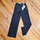 Jeany-High Waisted Corduroy Trouser Wide Leg