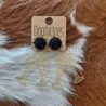 Cheers to the New Year Acrylic Post Earrings