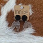 Cheers to the New Year Acrylic Post Earrings