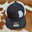 Ga State Embroidered Logo Hat