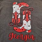 Georgia Bow Boots Graphic Tee