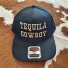Tequila Cowboy Canvas Snap Back Trucker Hat
