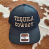 Tequila Cowboy Canvas Snap Back Trucker Hat