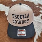 Tequila Cowboy Canvas Snap Back Trucker Hat