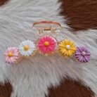 Multicolor Daisy Style Hair Clip