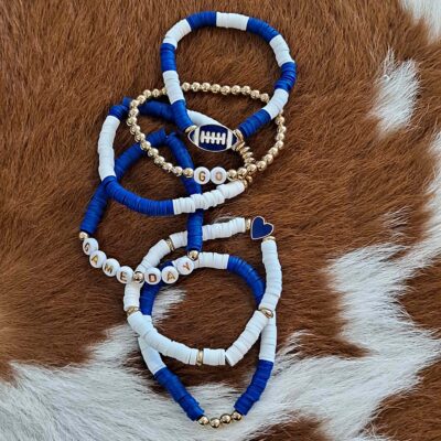 Touchdown Style Football Bracelets