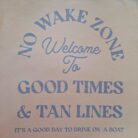 No Wake Zone Graphic Tee