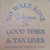 No Wake Zone Graphic Tee