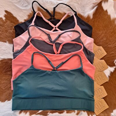 Butter Sports Bra with Adjustable Straps