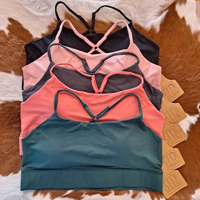 Butter Sports Bra with Adjustable Straps
