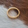 Love Cubic Zirconia Stainless Steel Ring