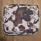 Cowhide Print Shower Tote