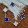 Gold Clover Charms Basic Bracelet
