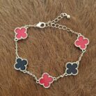 Gold Clover Charms Basic Bracelet