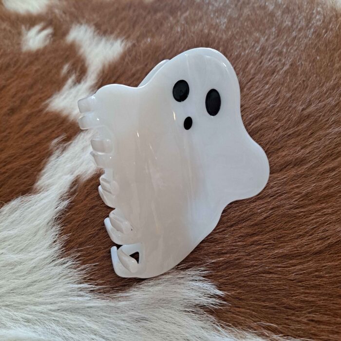 Ghost Halloween Claw Clip