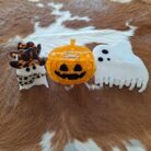 Cowboy Ghost Halloween Claw Clip