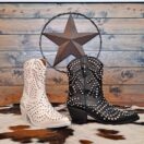 Adela Studded Western Boots