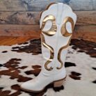 Glenda Western Bow Knee-High Boots