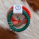 Teleties Christmas Spiral Hair Coil Trio Set