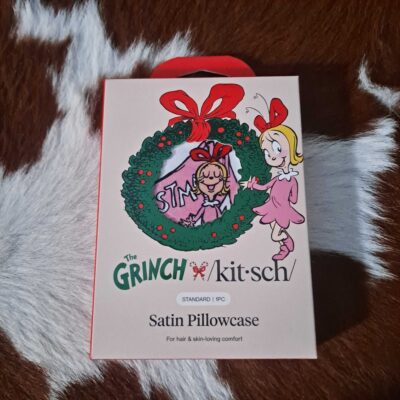 The Grinch X Kitsch Standard Satin Pillowcase Cindy Lou Who