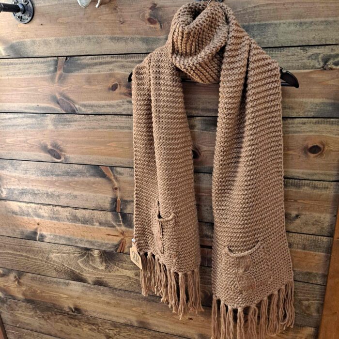 Kolby Knitted Pocket Scarf