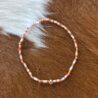 Mini Layered Ball Beaded Stretch Bracelet