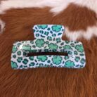St. Patrick’s Day Green Shamrock Hair Claw Clip