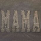 Mama Embroidered Glitter Crewneck Graphic Sweatshirt