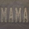 Mama Embroidered Glitter Crewneck Graphic Sweatshirt
