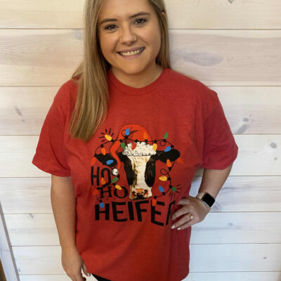 Ho Ho Heifer Graphic Tee