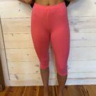 Premium Cotton Capri Leggings
