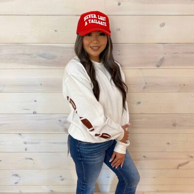 Throwing Spirals Graphic Sweatshirt